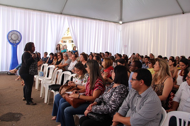 As atividades incluíram encontros com os Secretários Municipais de Educação do Território Sul e com os diretores de escolas da SRE Varginha. Foto: Eric Abreu (ACS/SEE-MG)
